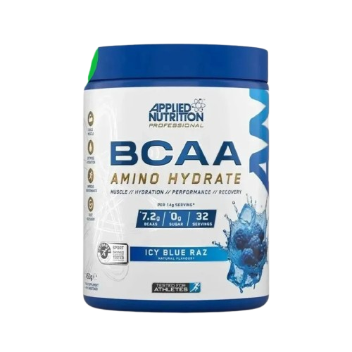 Applied Nutrition BCAA Amino Hydrate | 100 Servicios | Icy Blue Raz