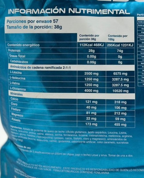 Blue Nebula Hidrolizada 2.2 kg | 57 Porciones