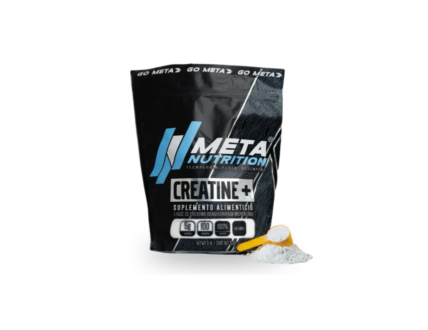 Meta Nutrition Creatine+ | Creatina Monohidratada | 500 g | 100 Servicios