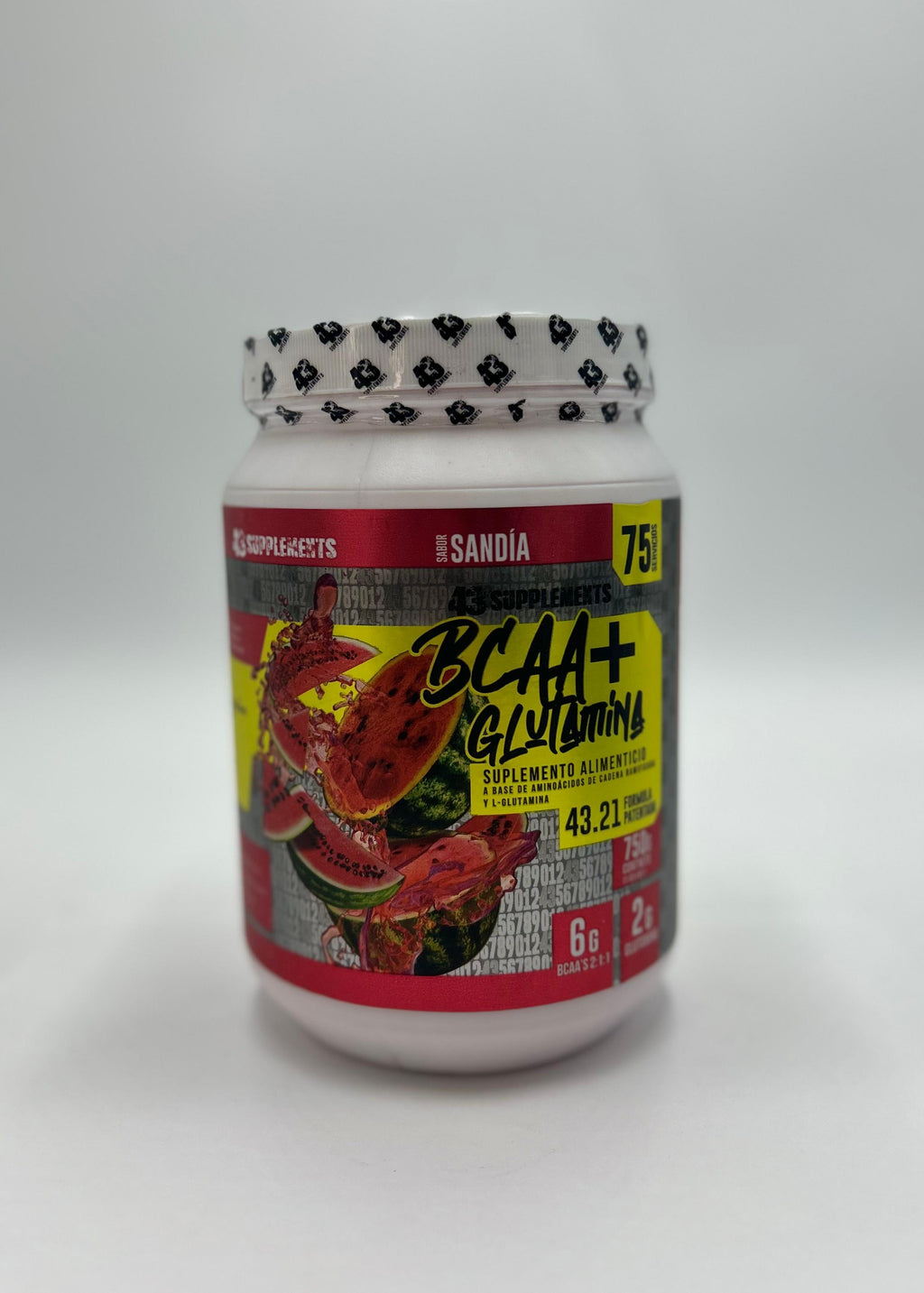 43 Supps BCAA + Glutamina | 75 Servicios