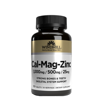 WHP Calcio + Magnesio + Zinc | 100 Tabletas