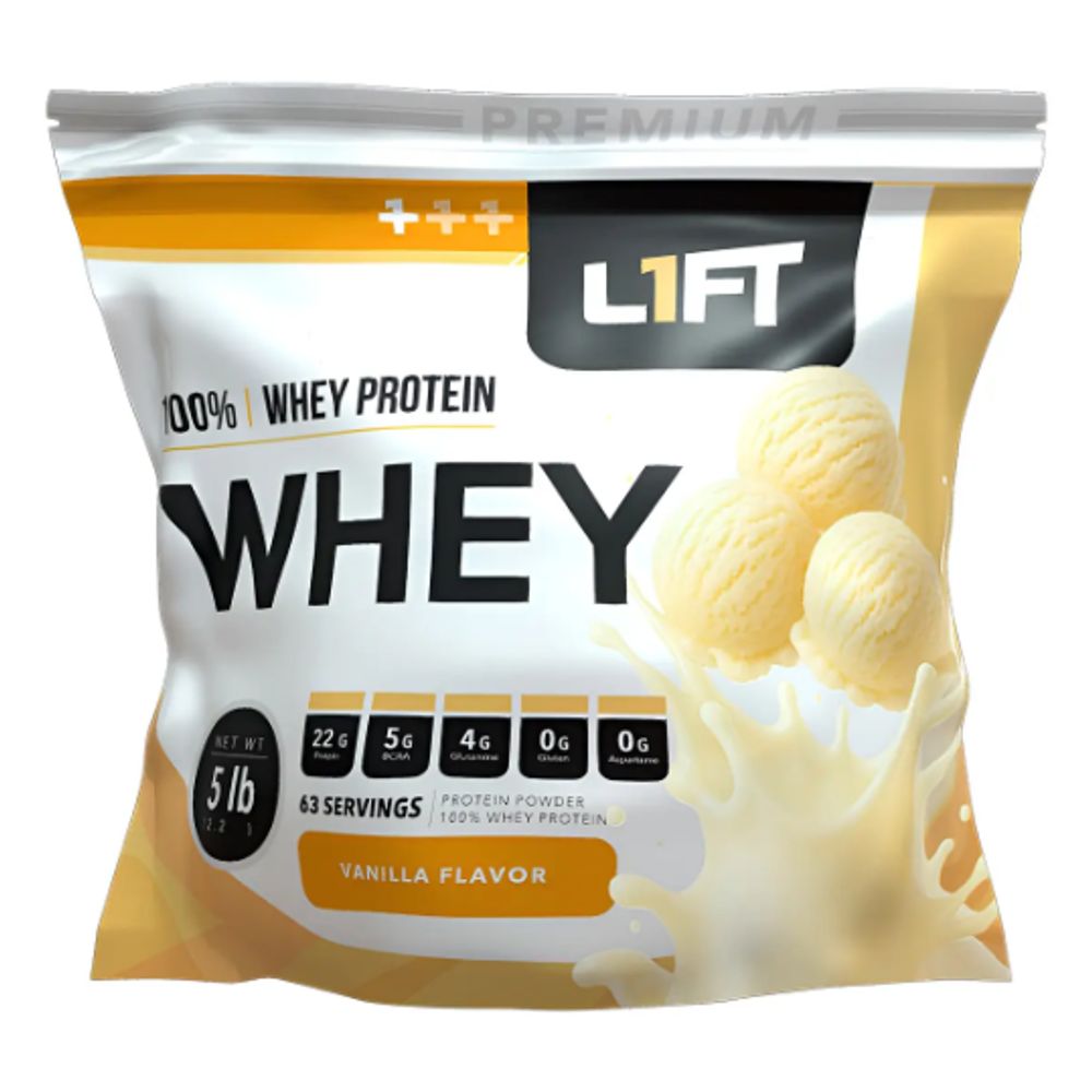 L1FT 100% Whey Protein 5 lb - portada cuadrada