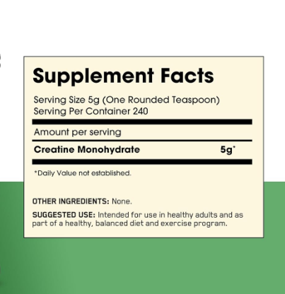 Optimum Nutrition Creatine | 240 Servicios