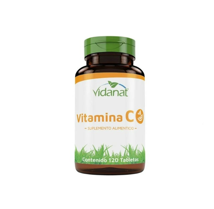 Vidanat Vitamina C | 120 Tabletas | Ácido Ascórbico - imagen 5