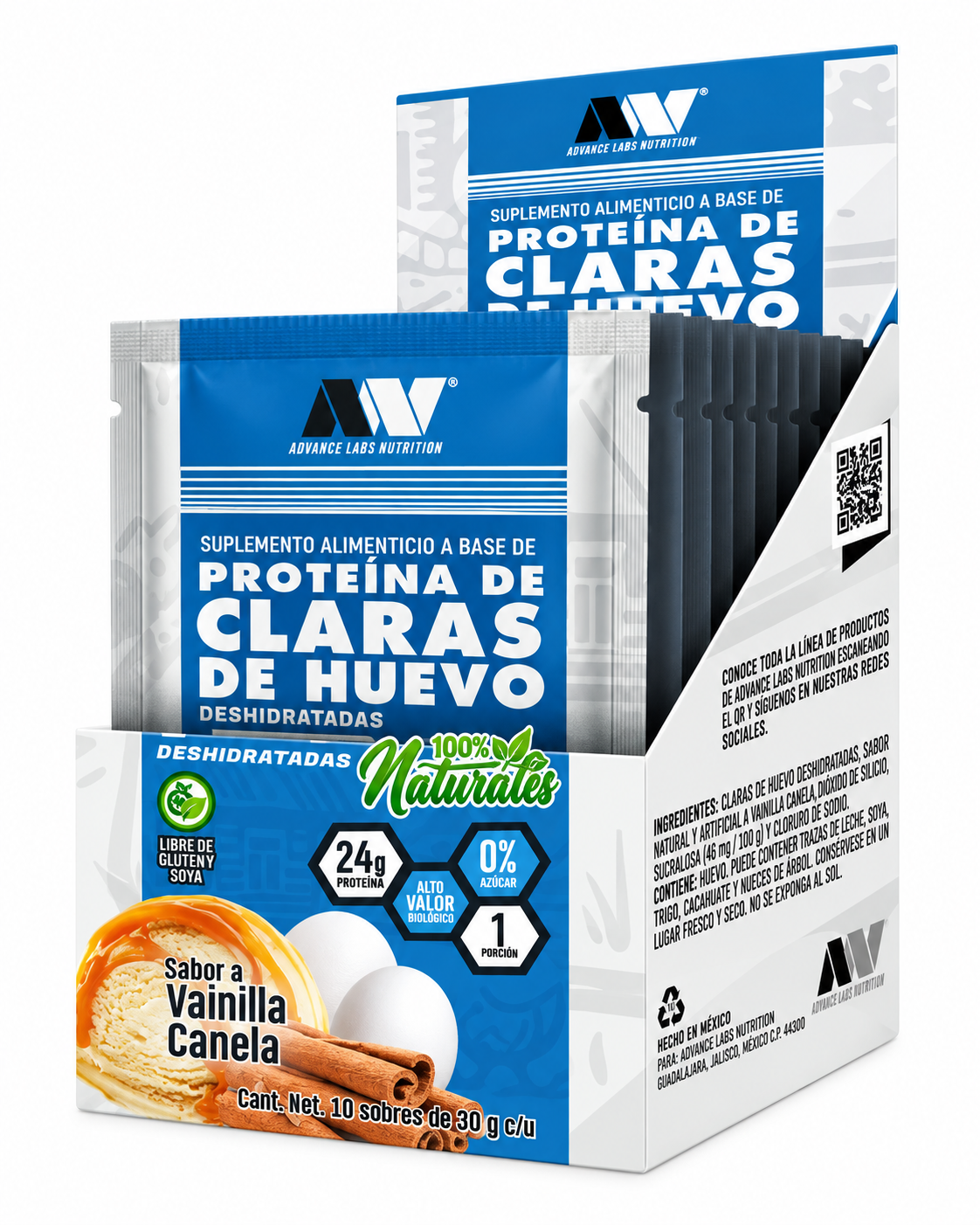 Muestra Claras de Huevo Naturals | 1 Servicio