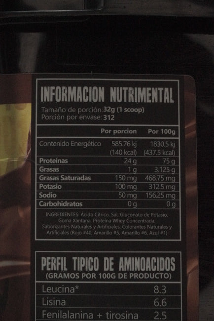 43 Zero Protein Micronized Cubeta 10 kg | 312 Porciones