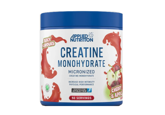 Applied Nutrition Creatine Monohydrate | 50 Servicios
