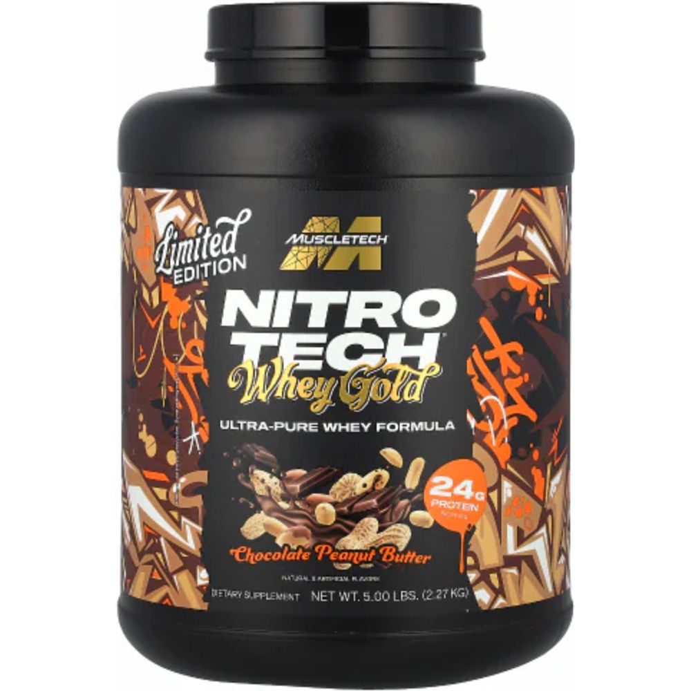 MuscleTech Nitro-Tech Whey Gold 5 lb - imagen principal normalizada