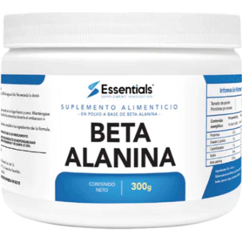 Essentials Beta-Alanina 300 g 120 Servicios - imagen principal normalizada