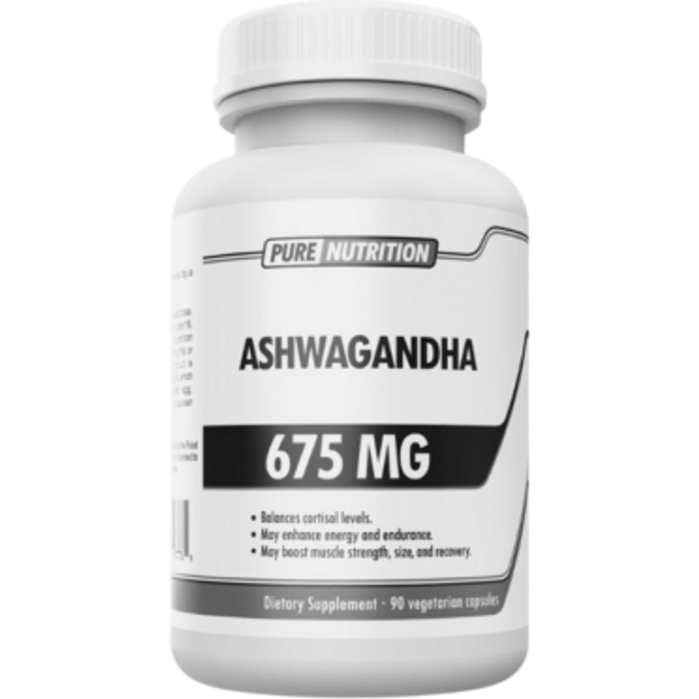 Pure Nutrition Ashwagandha 675 mg 90 Cápsulas - imagen principal normalizada