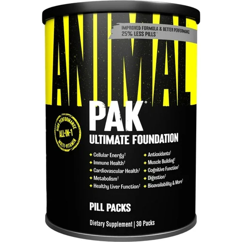 Animal Pak Multivitamínico 30 Packs - imagen principal normalizada