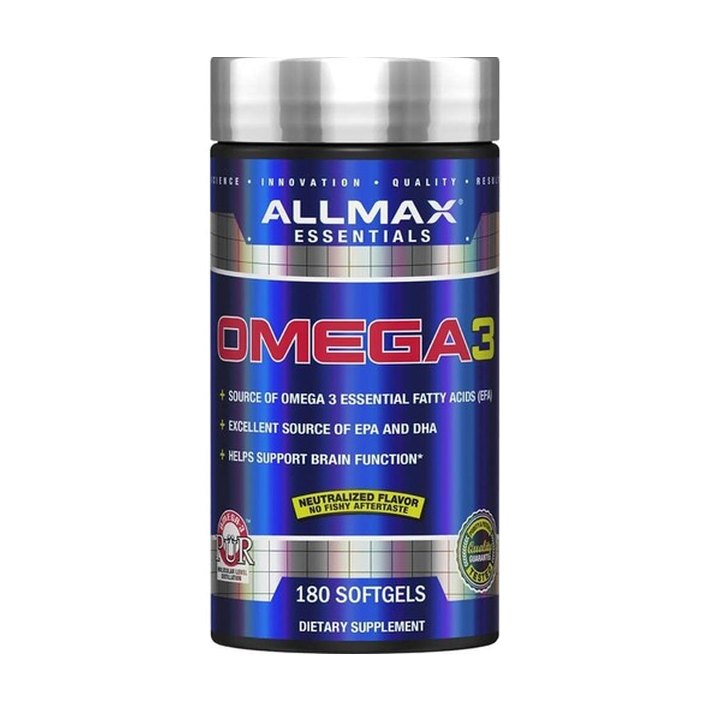 ALLMAX Omega 3 | 180 Softgels — imagen principal normalizada