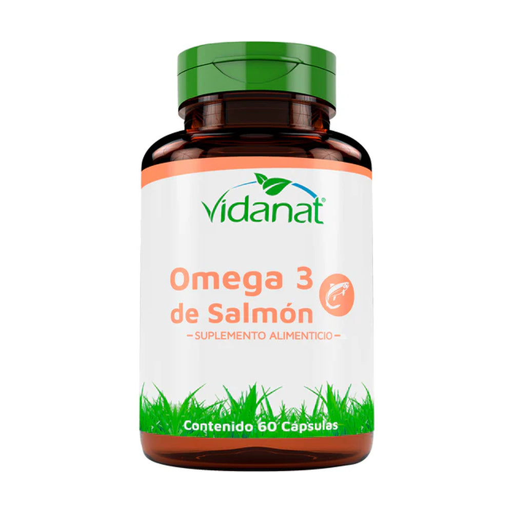 Vidanat Omega 3 de Salmón | 60 Cápsulas | Aceite de Salmón — imagen principal normalizada