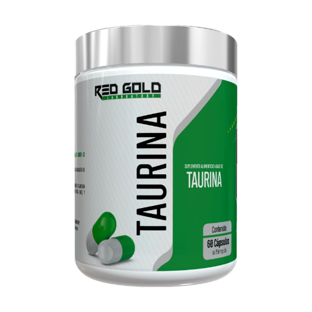 RedGold Naturals Taurina | 60 Cápsulas — imagen principal normalizada