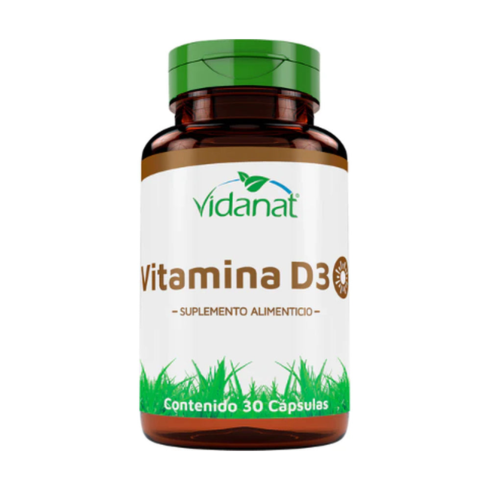 Vidanat Vitamina D3 | 30 Cápsulas — imagen principal normalizada