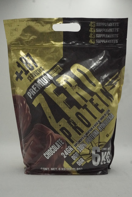 43 Zero Protein Costal 6 kg | 187 Porciones