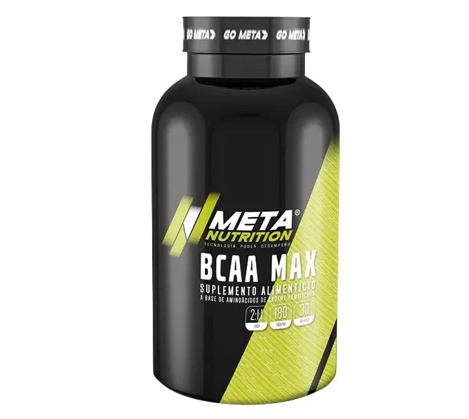 Meta Nutrition BCAA Max | 180 Cápsulas - imagen 4