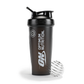 Optimum Nutrition Shaker negro 28 oz 828 ml - frente