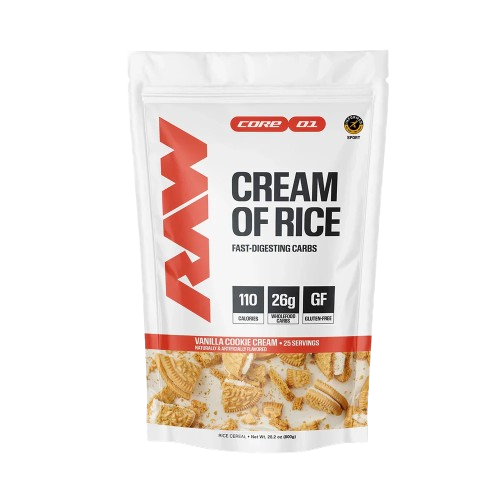 RAW Cream of Rice | 25 Servicios | Sabores