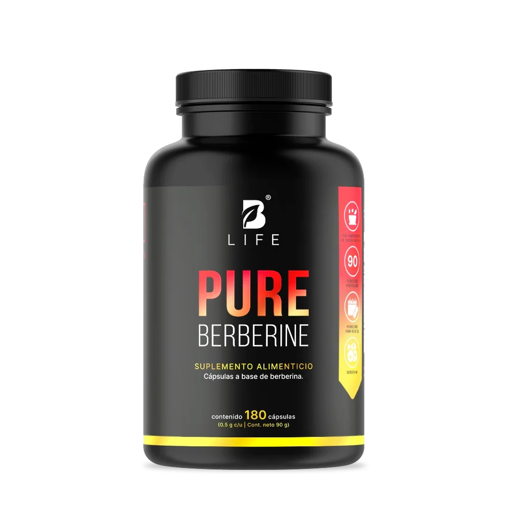 B Life Pure Berberine 500 mg 180 cápsulas - imagen 5