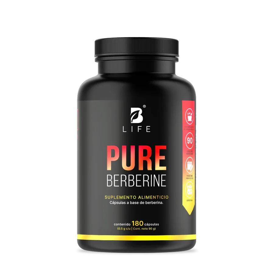 B Life Pure Berberine 500 mg 180 cápsulas - imagen 3