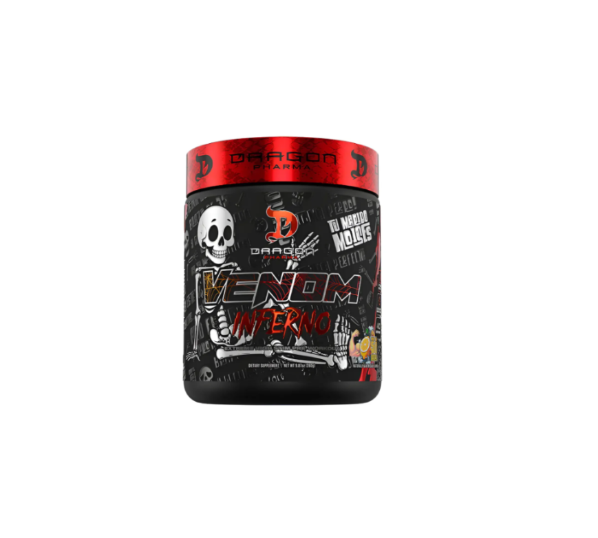 VENOM INFERNO 40 SERV  -- preentreno en polvo formulado para adultos físicamente activos que buscan complementar su rutina antes de sesiones de entrenamiento