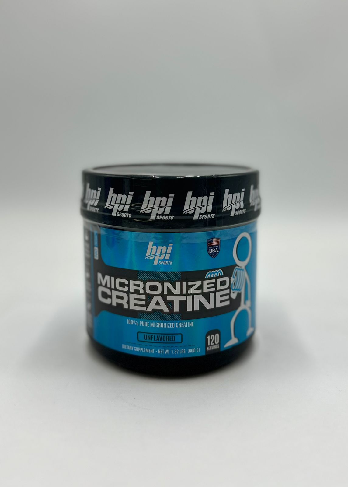 BPI SPORTS MICRONIZED CREATINE 600 G 120 SERV | CREATINA MONOHIDRATADA SIN SABOR