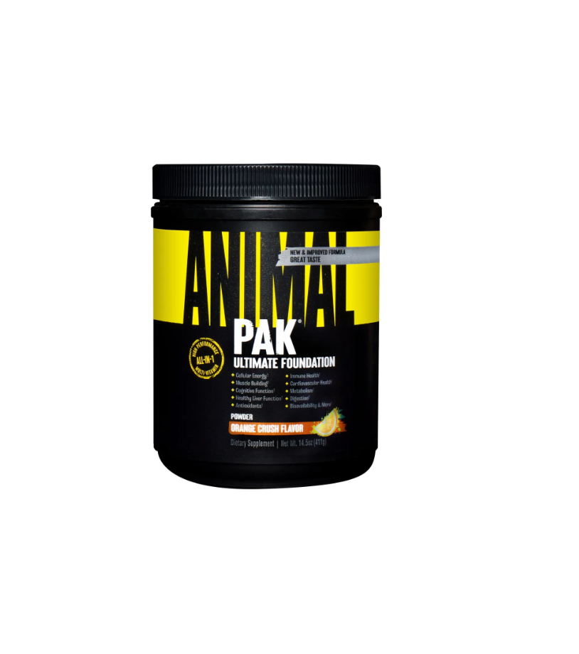 Animal Pak Powder | Multivitamínico en Polvo | 30 Servicios