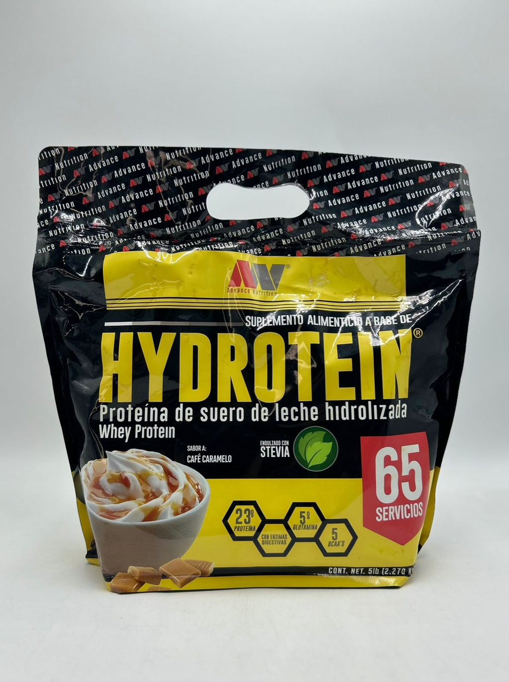 HYDROTEIN BAG PROTEÍNA DE SUERO HIDROLIZADA 5 LB 65 SERV | ADVANCE NUTRITION