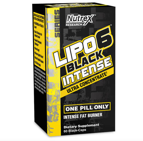 LIPO 6 BLACK INTENSE 60 CAP (Vieja Presentacion)