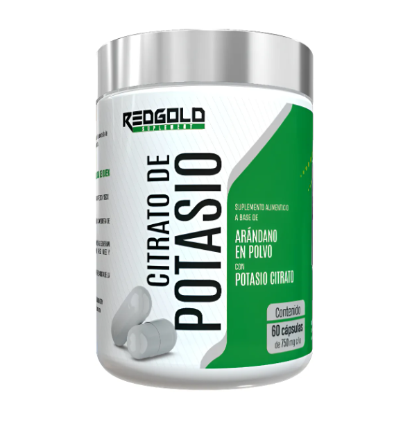 RedGold Naturals Citrato de Potasio | 60 Cápsulas