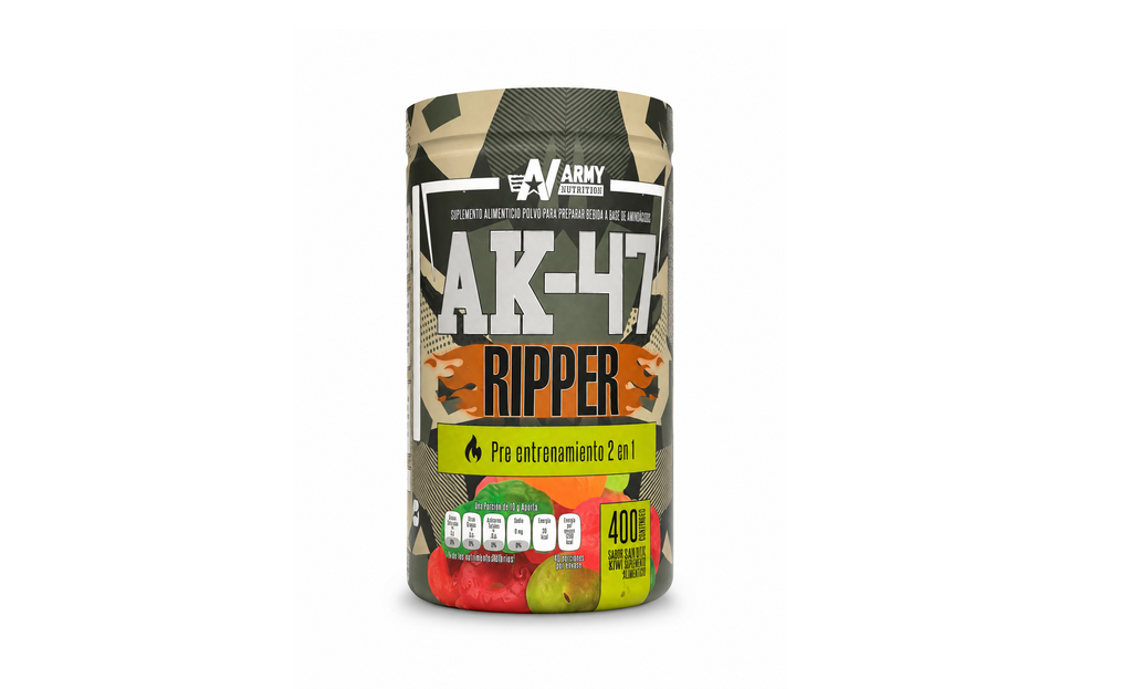 AK47 Ripper Army Pre-Workout | 40 Servicios | Gomitas