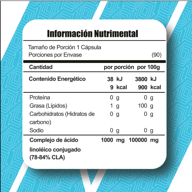 Meta Nutrition CLA | 90 Cápsulas