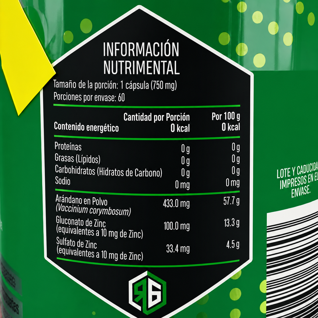RedGold Naturals Citrato de Zinc | 60 Cápsulas