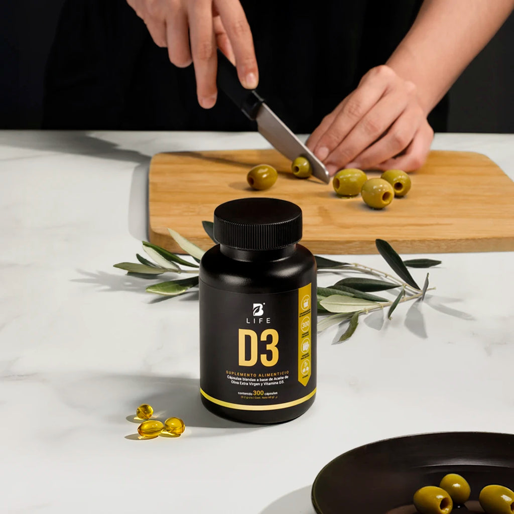 B Life Vitamina D3 300 cápsulas - imagen de producto