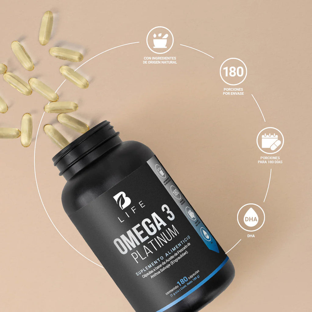 B Life Omega 3 Platinum - imagen informativa