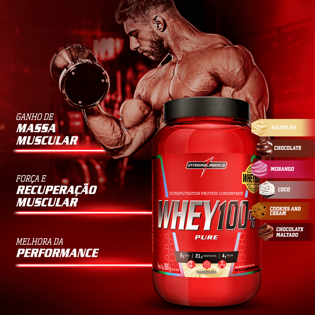 Integralmédica 100% Pure Whey 900 g - imagen de producto