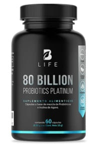 B Life 80 Billion Probiotics 60 cápsulas - producto