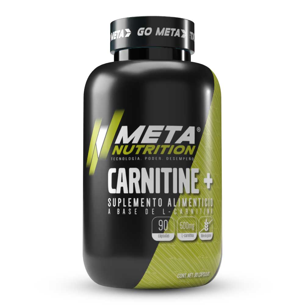 Meta Nutrition L-Carnitine 90 cápsulas - frente