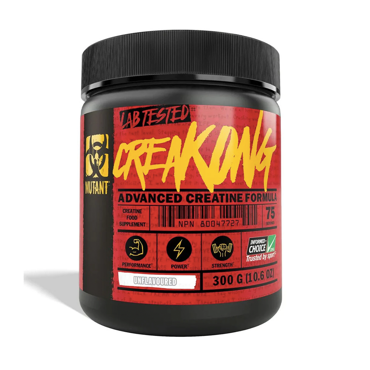 Mutant CreaKong 75 servicios - frente