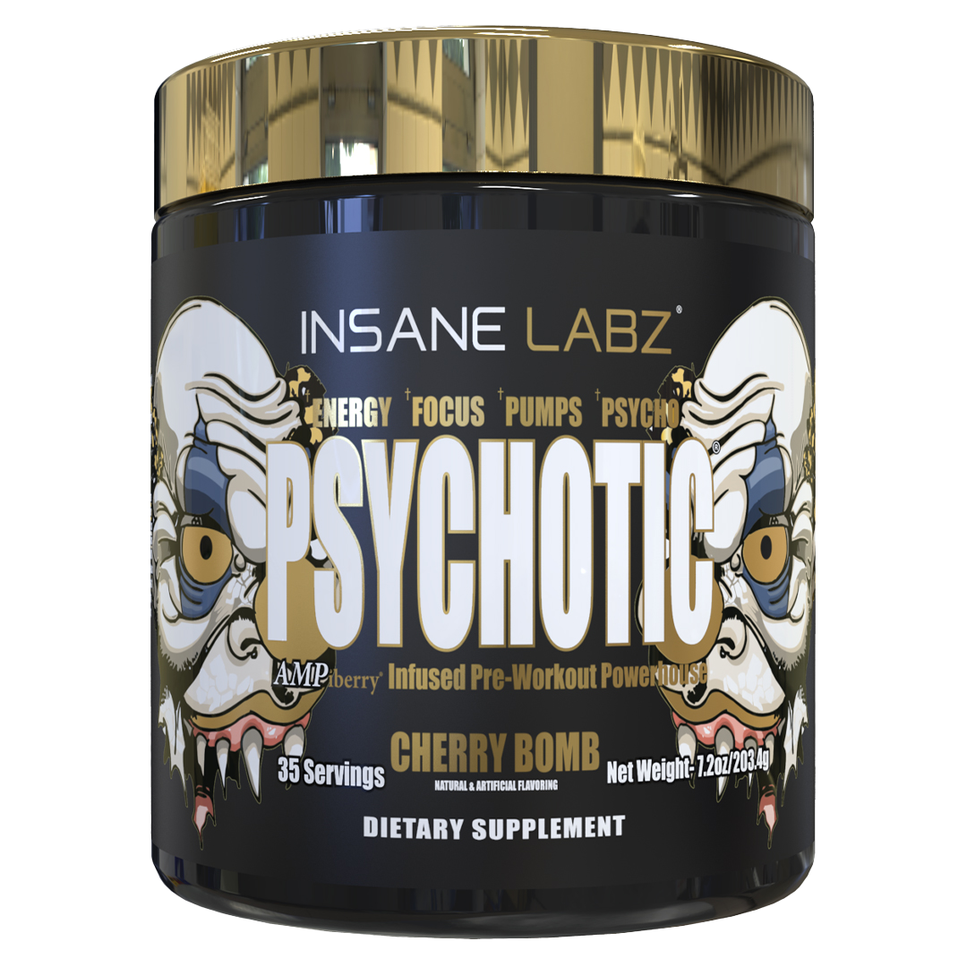 Insane Labz Psychotic Gold 35 servicios - frente
