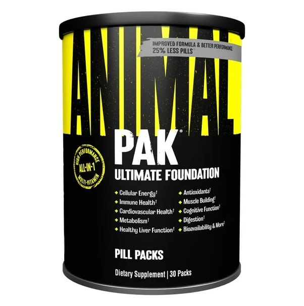 Animal Pak Multivitamínico | 30 Packs | Vitaminas y Minerales - imagen 3