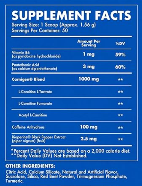 Evogen Carnigen + Caffeine | 50 Servicios | Mango Lemonade - imagen 5