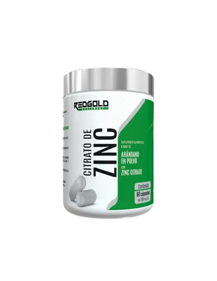 RedGold Naturals Citrato de Zinc | 60 Cápsulas - imagen 4