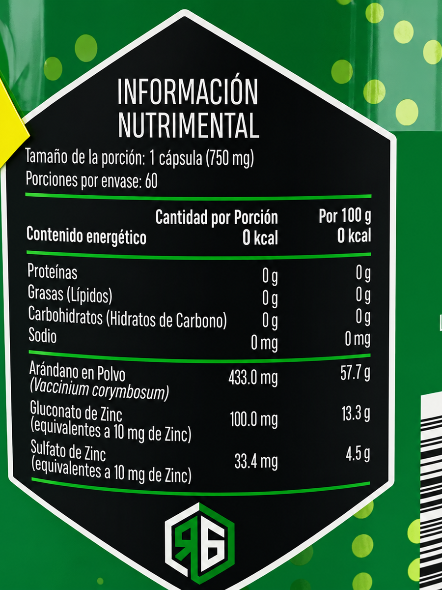 RedGold Naturals Citrato de Zinc | 60 Cápsulas - imagen 5