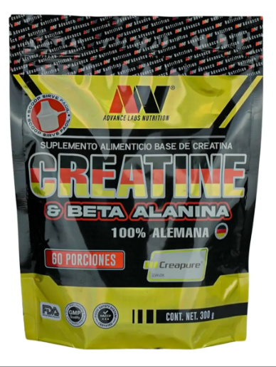 Advance Nutrition Creapure + Beta-Alanina | 60 Servicios - imagen 4