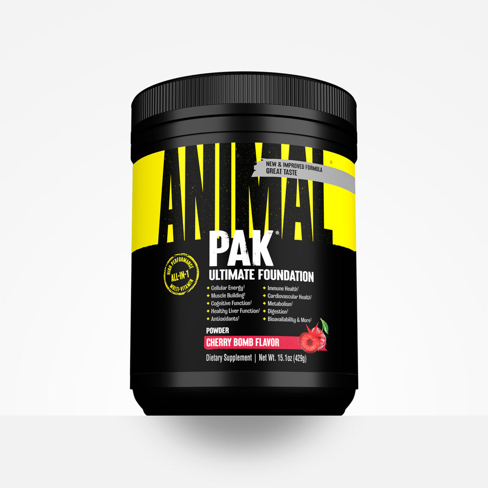 Animal Pak Powder Cherry Bomb - vista frontal