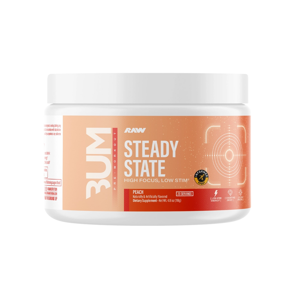RAW Steady State Peach 20 servicios - frontal