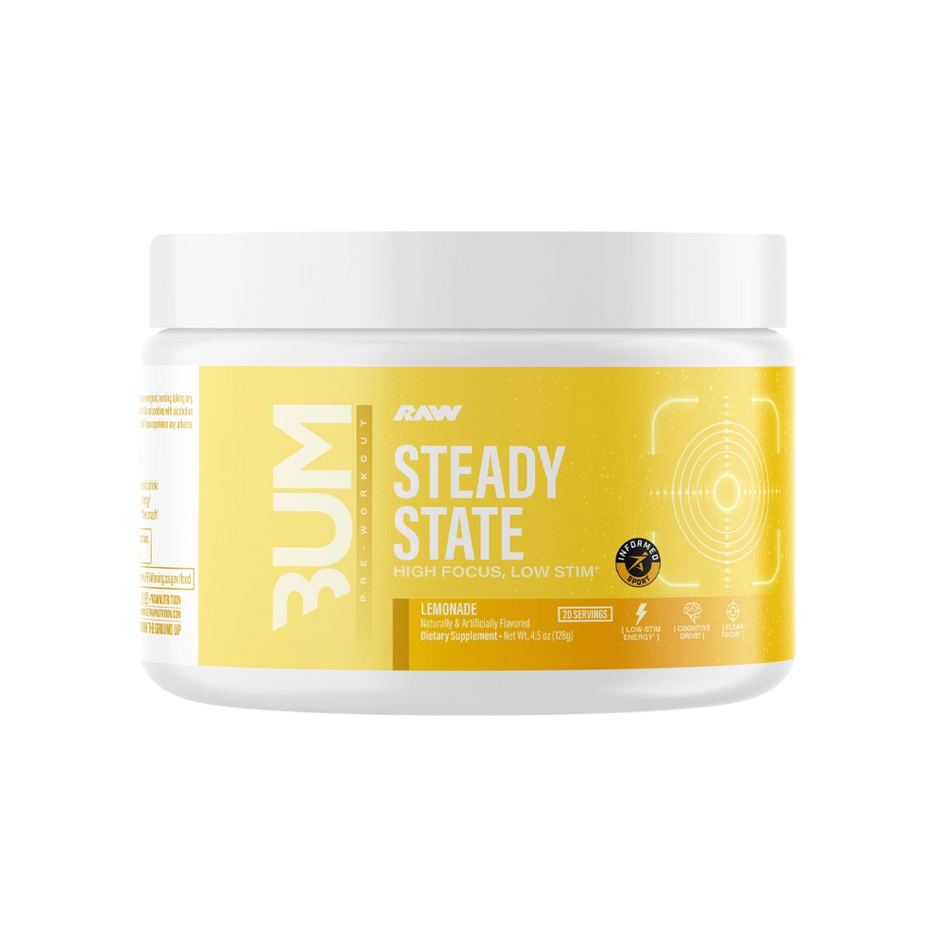 RAW Steady State Lemonade 20 servicios - frontal