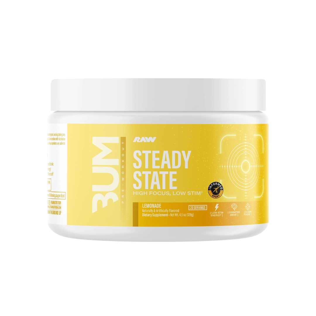 RAW Steady State Lemonade 20 servicios - frontal
